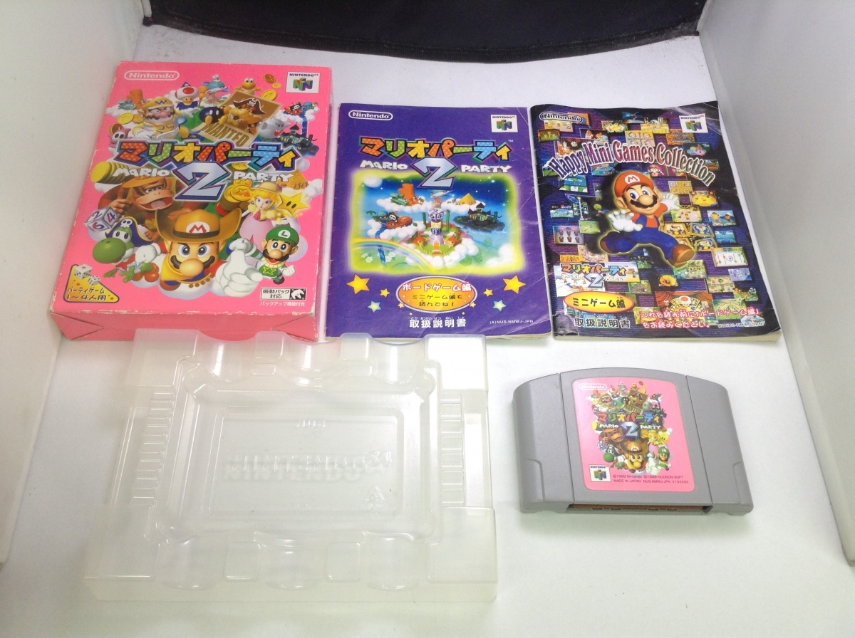 中古AB★特設/マリオパーティ2★NINTENDO64ソフト拍卖