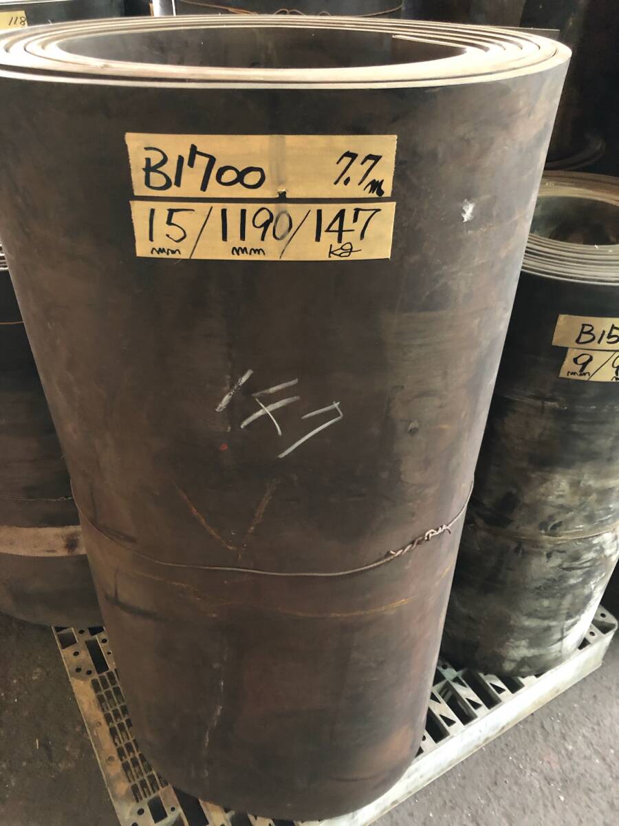 B'1700 幅1190 ゴムマット ロールマット ゴムシート ラバーマット ゴム板 駐車場 置場 敷板 荷台 園芸 農園 農業 防草 防音 養生 ガレージ拍卖