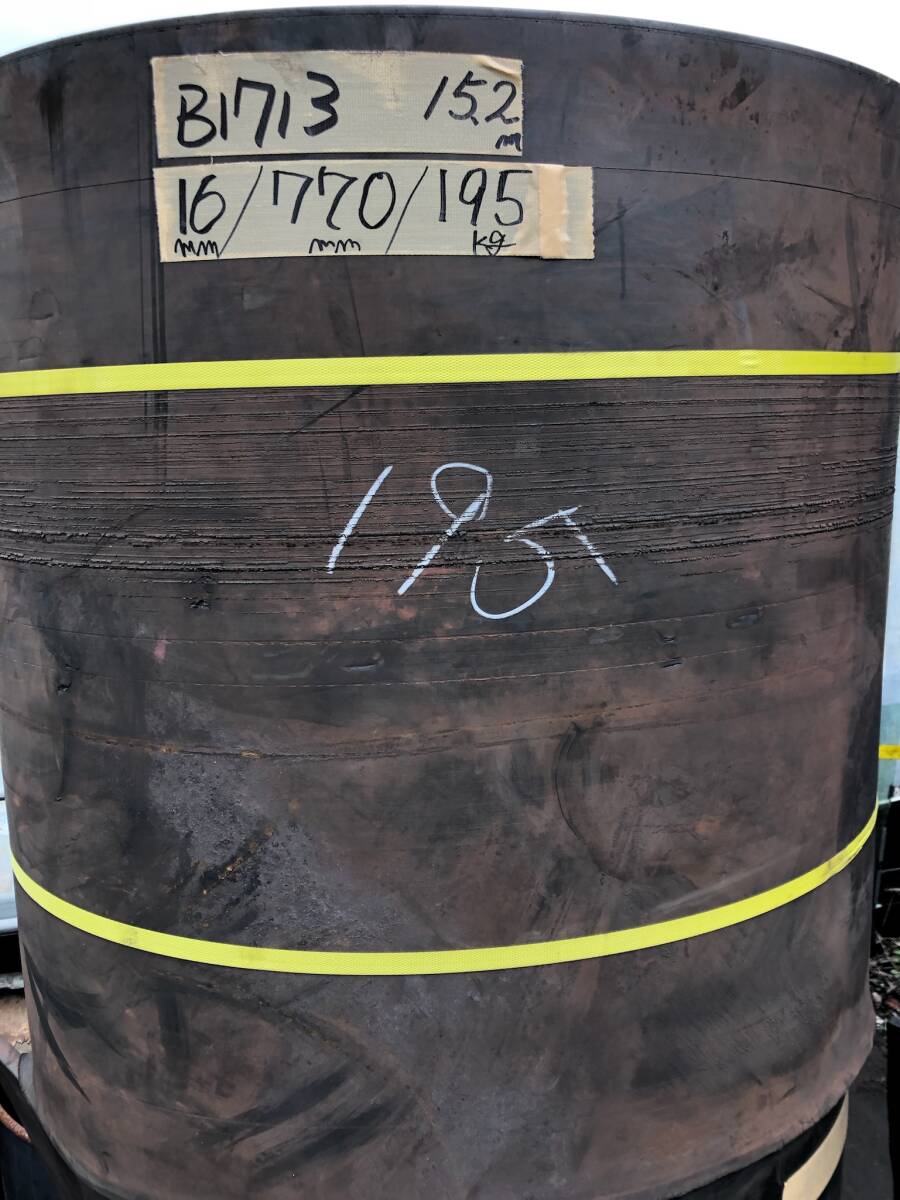 B'1713 幅770 ゴムマット ロールマット ゴムシート ラバーマット ゴム板 駐車場 置場 敷板 荷台 園芸 農園 農業 防草 防音 養生 ガレージ拍卖