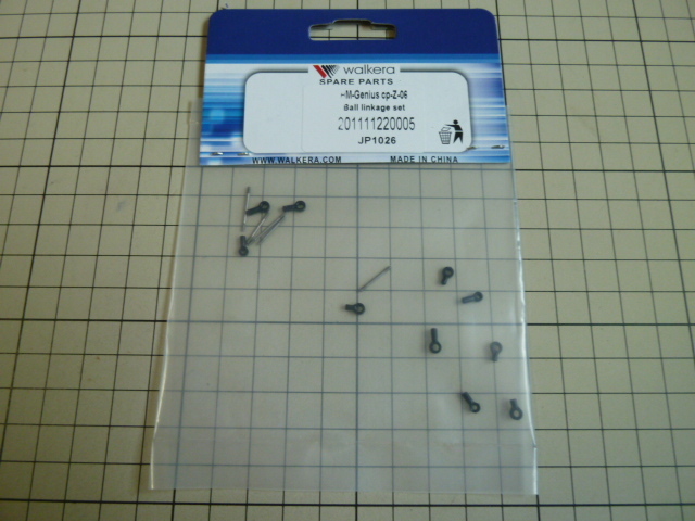 Walkera 純正品 リンケージ セット ( HM-Genius cp-Z-06 ) GeniusCP ワルケラ ジーニアスCP 等に拍卖