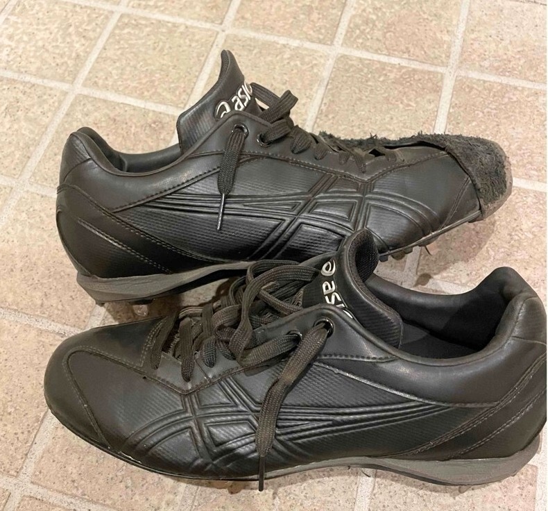 アシックス asics スパイク P革付き 野球 ソフトボール ASICS 野球 スパイクシューズ P皮付き拍卖