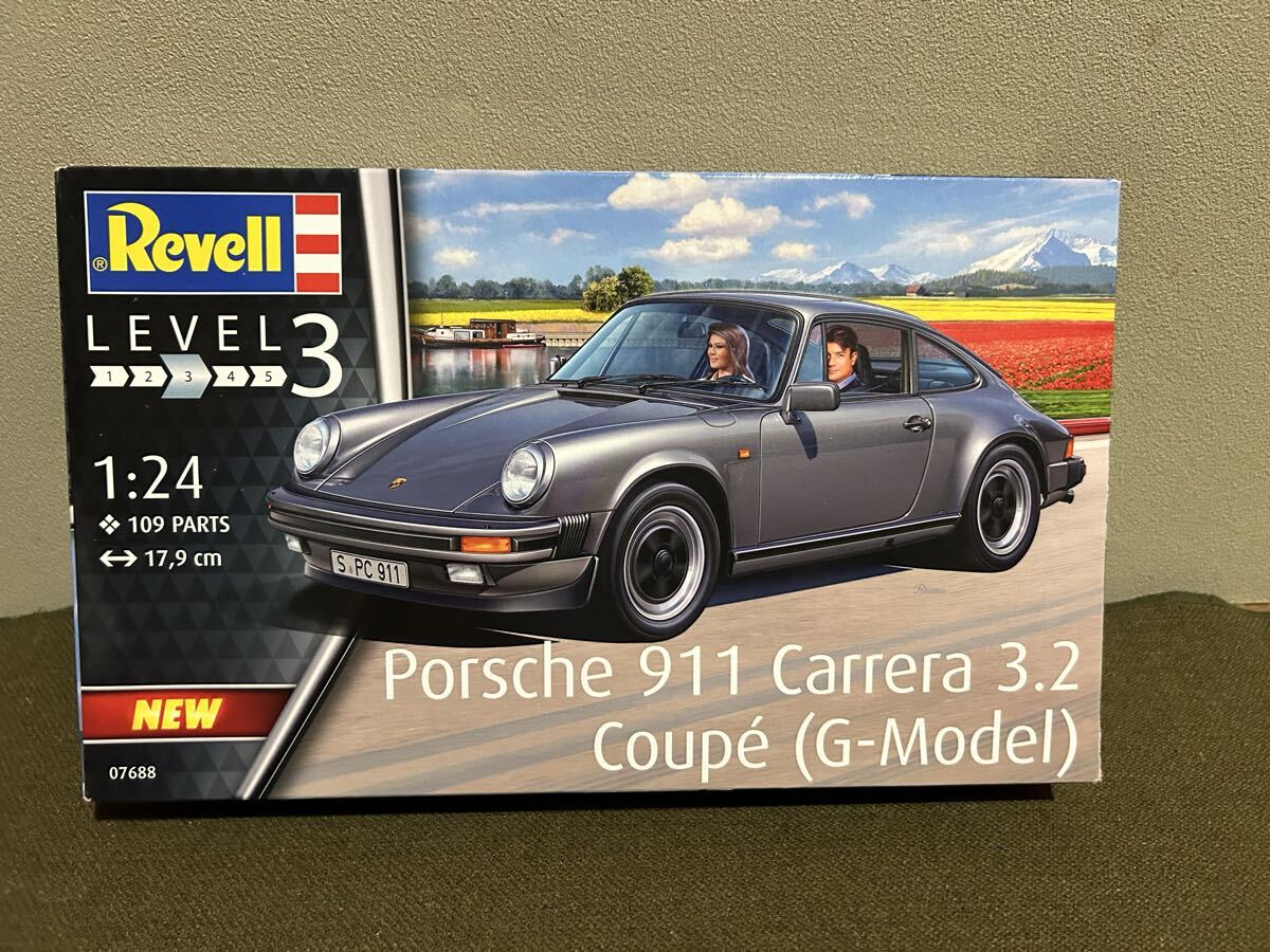 【1/24】Revell/レベル ポルシェ911 カレラ3.2 クーペ Gモデル 未使用品 プラモデル拍卖
