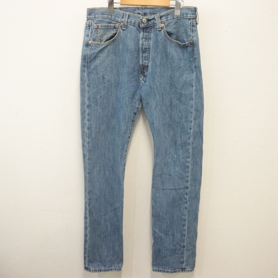 a672 2000年代製 Levis リーバイス 501 デニムパンツ■00s 表記31サイズ ブルー Gパン ジーンズ アメカジ 古着 古着卸 オールド 激安 希少拍卖