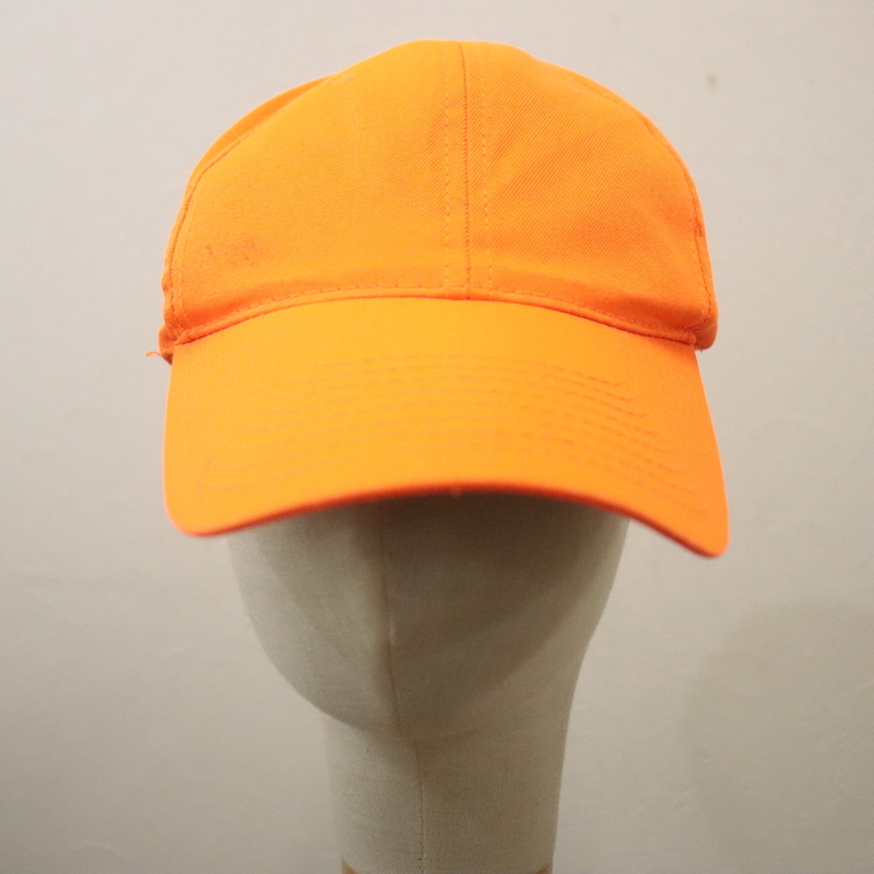 CAP110 90sビンテージ Signatures ベースボールTシャツ■1990年代製 オレンジ 無地 コットンポリエステル hat ハット 帽子 激安 小物拍卖