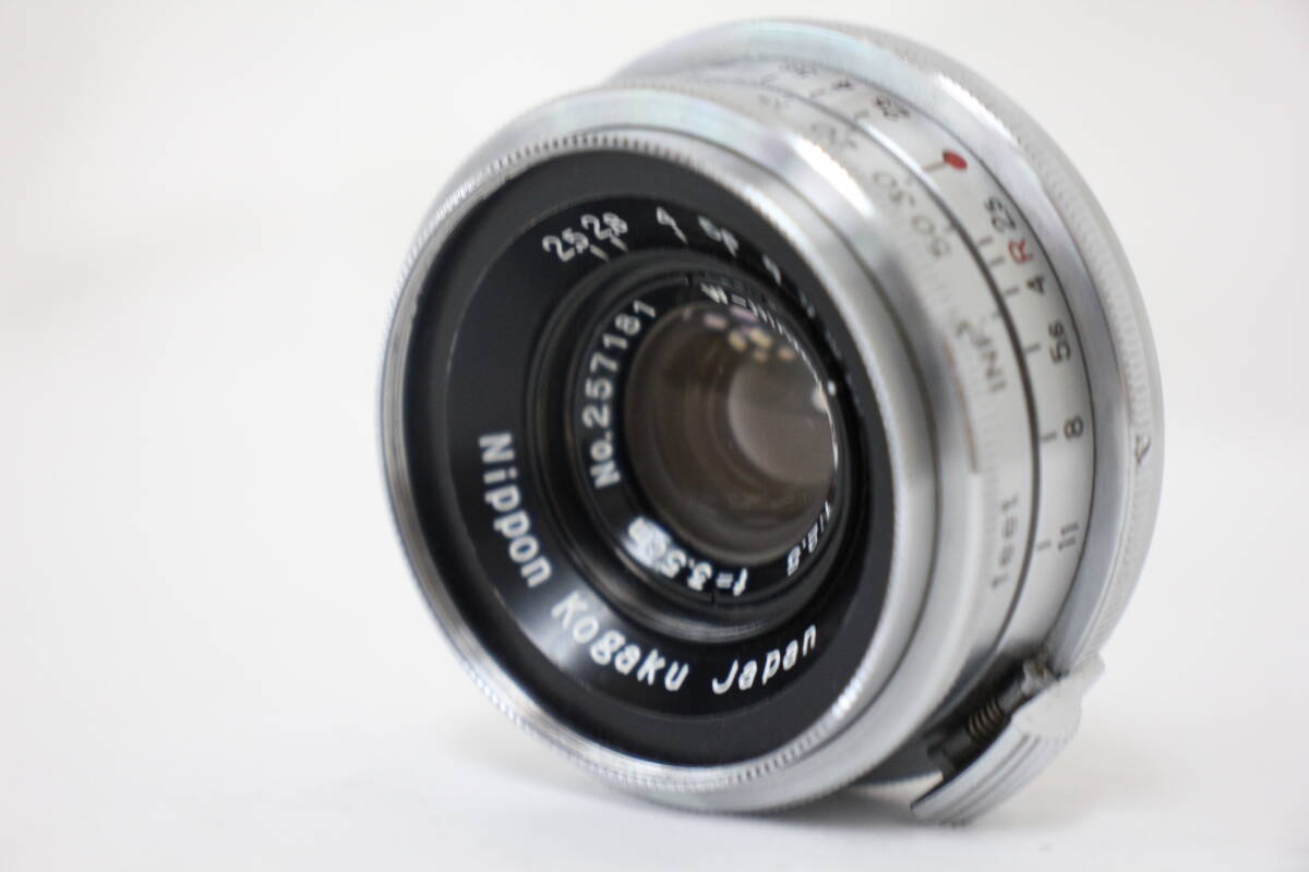【返品保証】 ニコン Nikon W-Nikkor C 3.5cm F2.5 Sマウントレンズ M7488拍卖