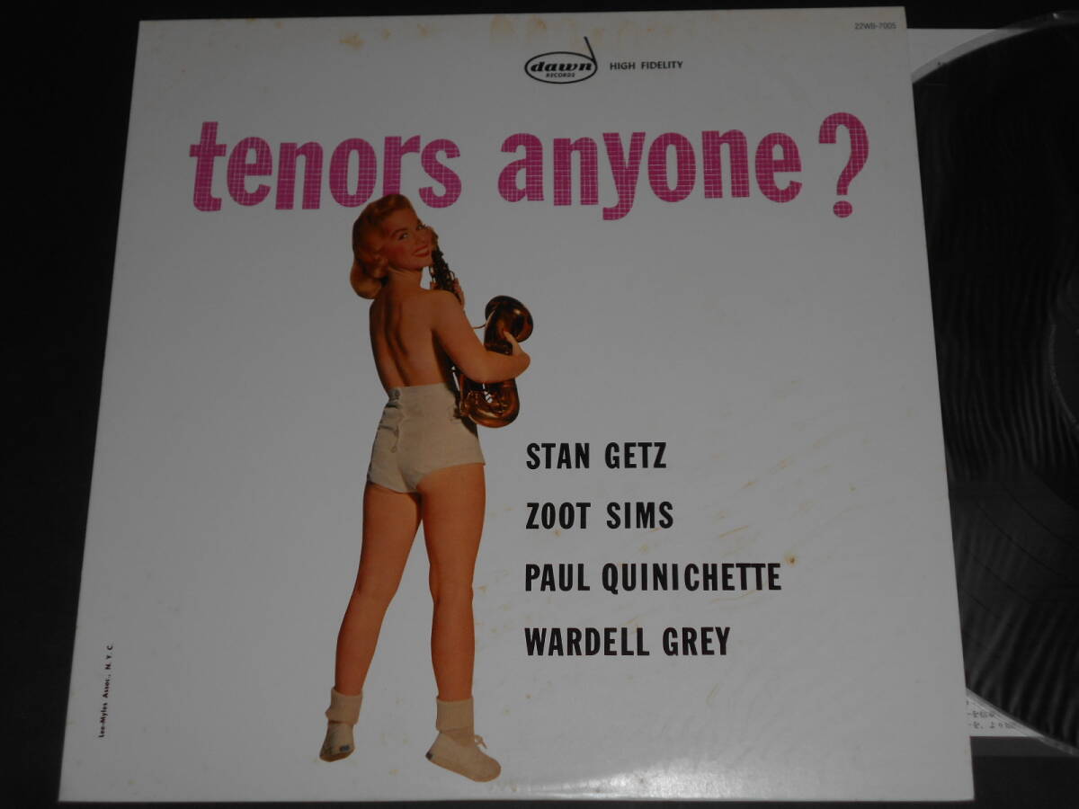 重量盤!Tenors Anyone/Stan Getz,Zoot Sims他(Dawn日本盤)拍卖