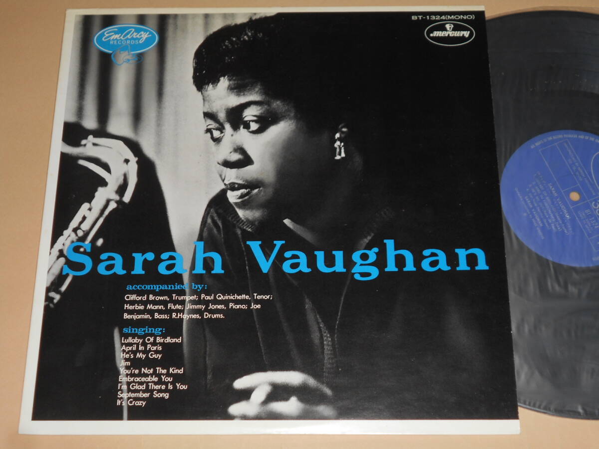 Sarah Vaughan With Clifford Brown(EmArcy日本盤)拍卖