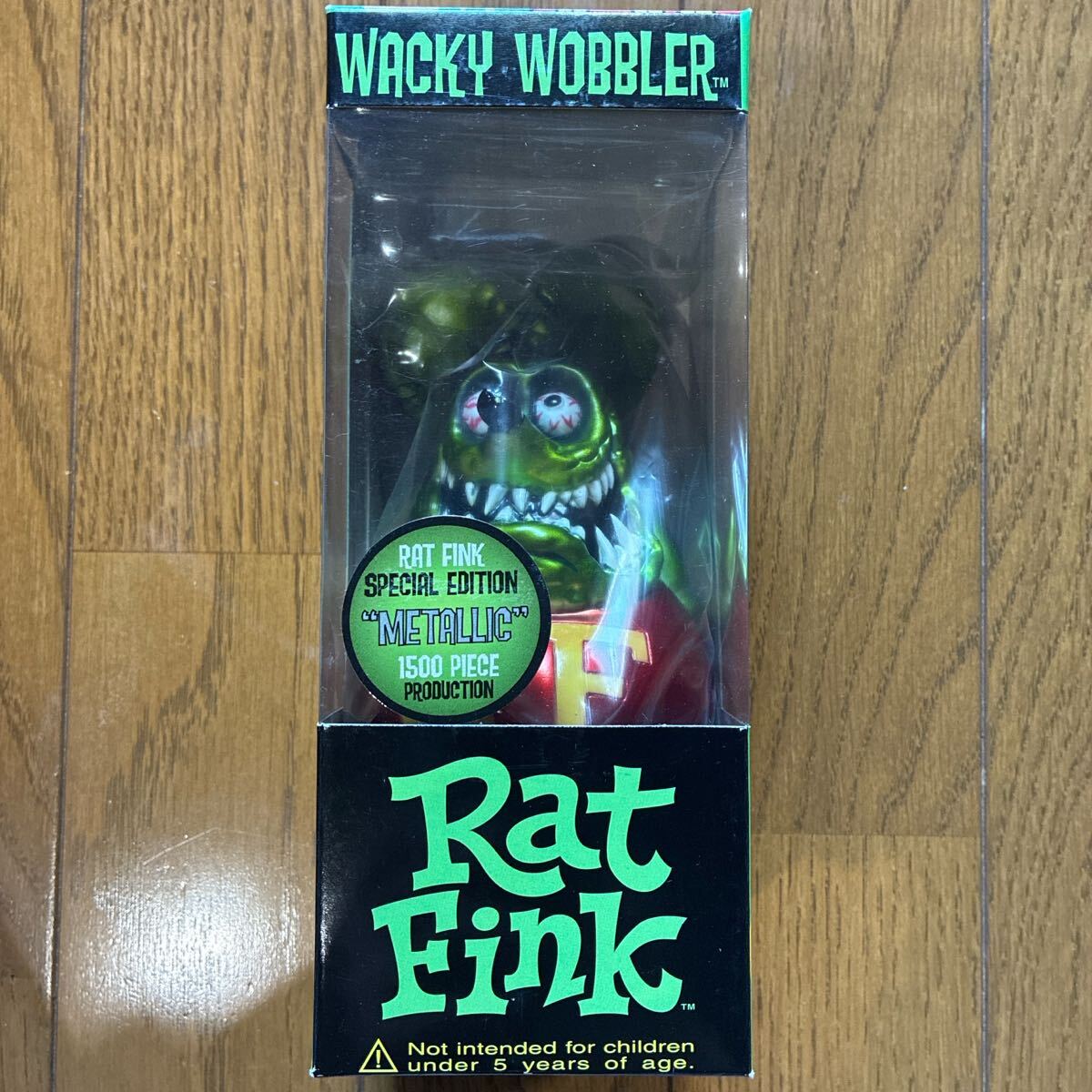FUNKO wacky wobblerボビングヘッドRatFink メタリック拍卖