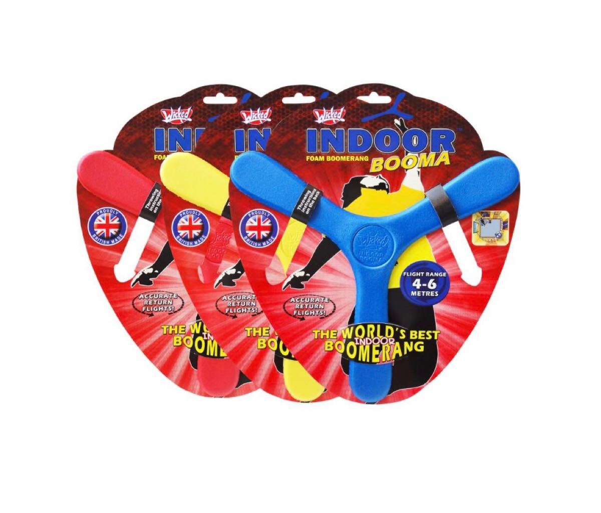 ラングスジャパン RANGS 3個セット インドアブーマ 室内用ブーメラン おもちゃ スポーツ 玩具 フライ 飛ぶ 子ども キッズ 匿名配送拍卖