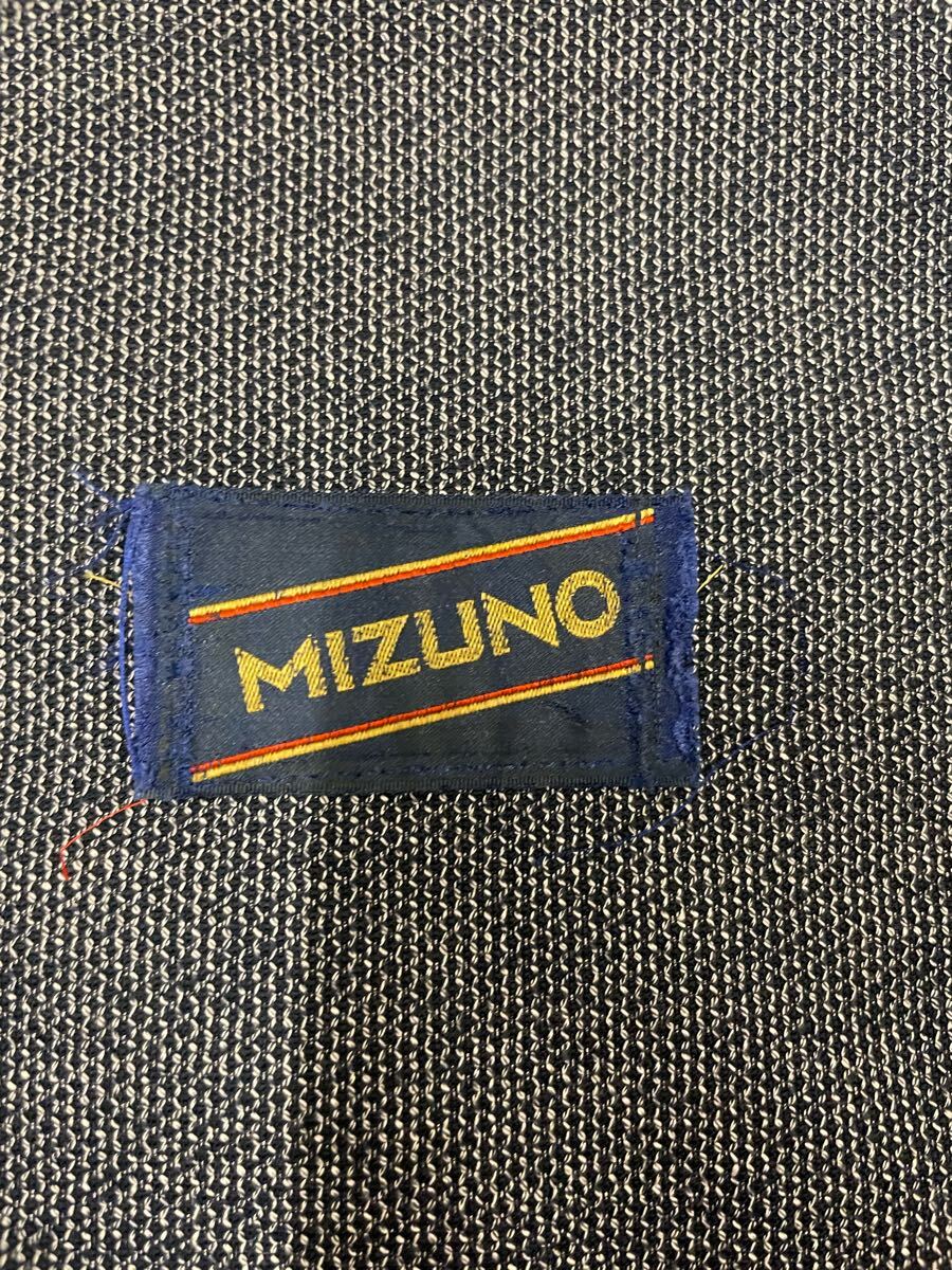 レア! ミズノ 美津濃 廃盤ラベル ロゴマーク グラブ グローブ 野球 ネイビー ビンテージ MIZUNO 刺繍 希少 イエロー 匿名配送拍卖