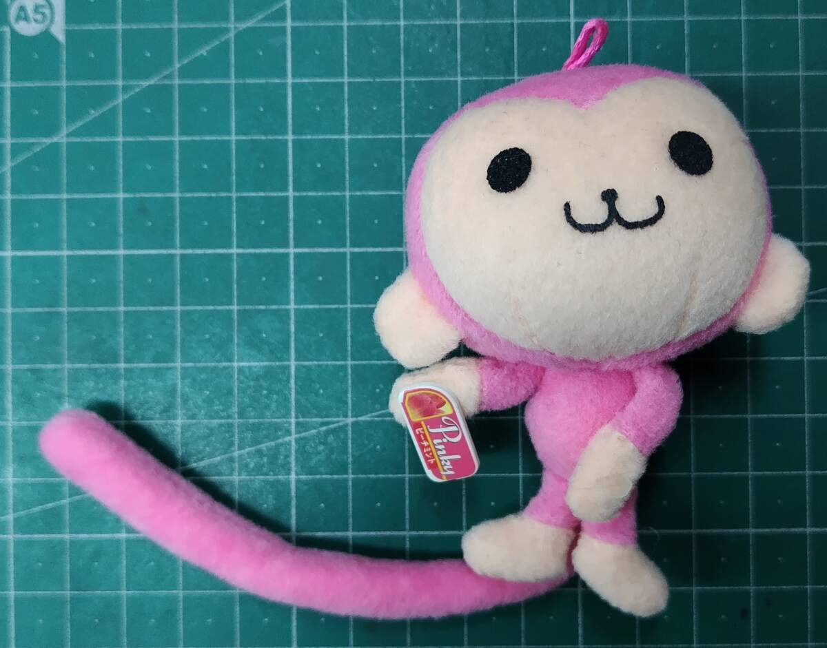 Pinky ピーチミント ピンキーモンキー ぬいぐるみ ストラップ ※ケース、ストラップ無 ●H5117拍卖