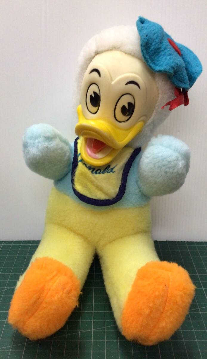 希少/レア/ドナルドダック/Donald Duck/ディズニー/Disney/ガンド/GUMD/ぬいぐるみ/ドール/レトロ/ヴィンテージ/vintage/30cm/●5119大拍卖