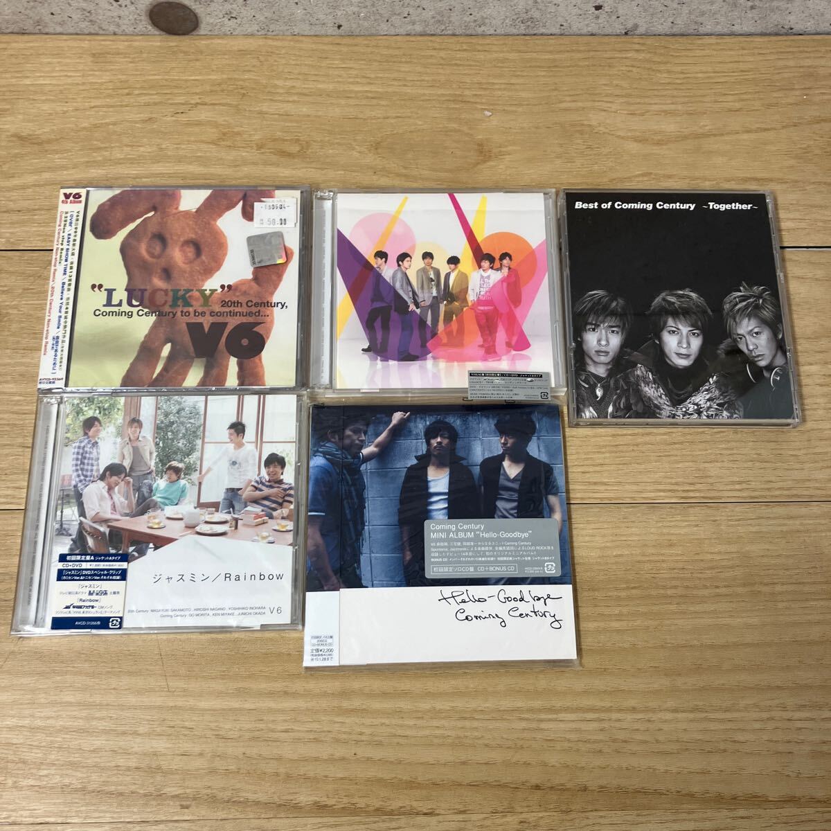 送料無料 CD V6 LUCKY スピリット Best of Coming Century ジャスミン Rainbow Hello-Goodbye拍卖