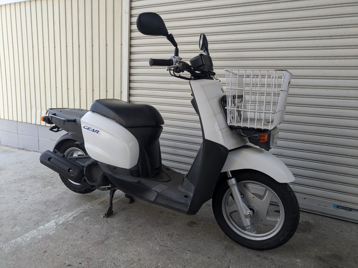 ヤマハ ギア UA06J 4スト 働くあなたを全力で応援 4st GEAR エンジン始動 始動動画あり 直接引取り可 現車確認可 YAMAHA拍卖