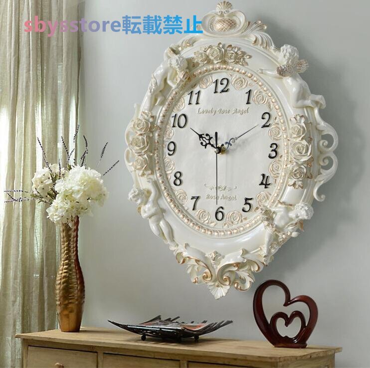 壁掛け時計 人気 北欧 アンティーク 静か ヨーロピアンスタイル おしゃれ アート 装飾品 クリエイティブインテリア デザイナーズ アナログ拍卖