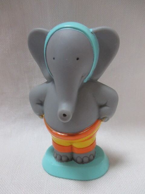 即決★USA Arby's アービーズ BABAR ぞうのババール ゾウの王様 水着/1992年拍卖