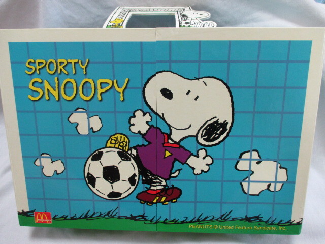 即決★マクドナルド スヌーピー スポーツシリーズ 限定 未開封 ボックス付き/2002年拍卖