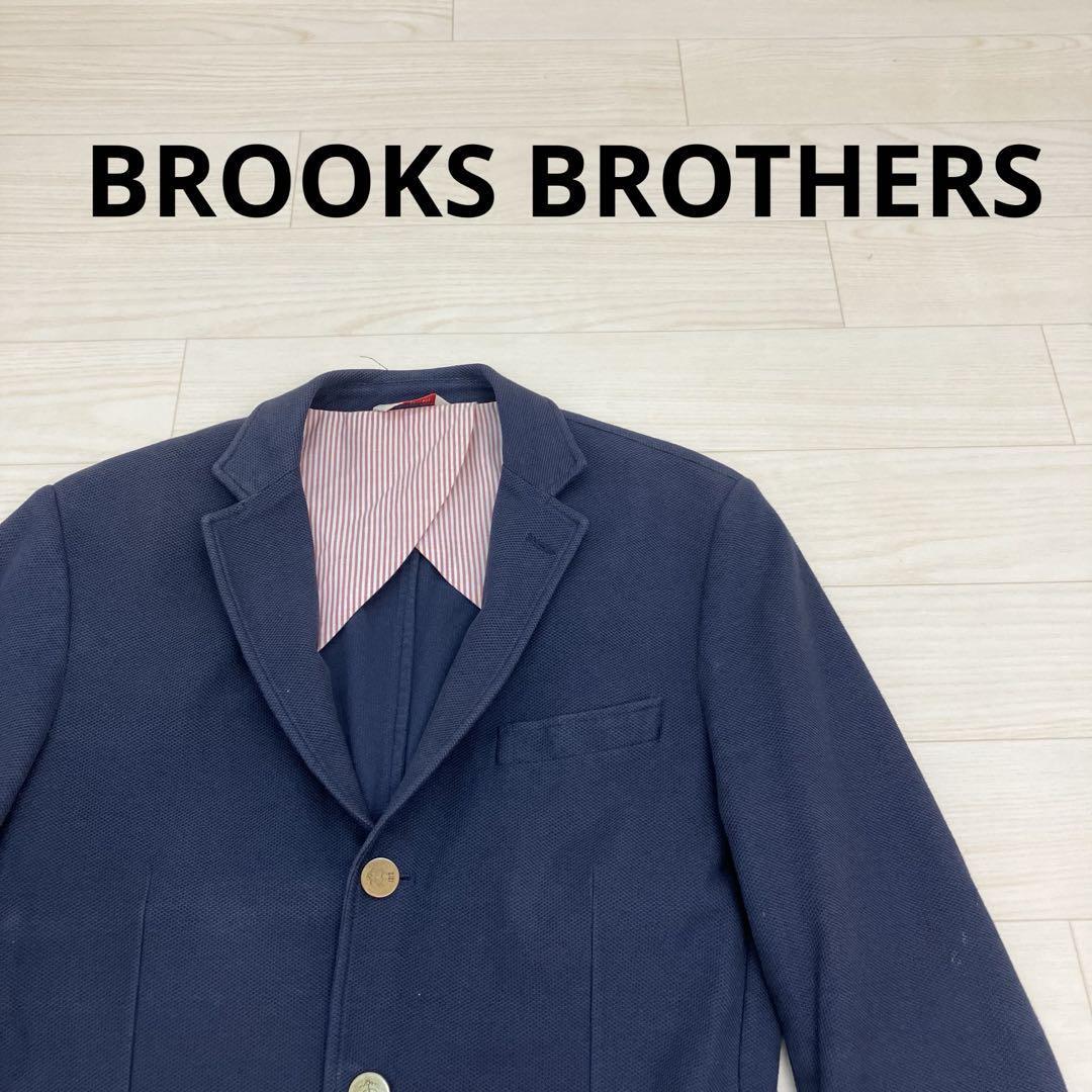 BROOKS BROTHERS ブルックスブラザーズ テーラードジャケット ブレザー 3B RED FLEECE ポルトガル製 金ボタン W26014拍卖
