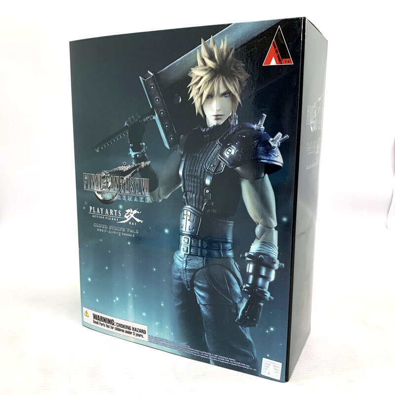 《未開封》SQUARE ENIX ファイナルファンタジーVII リメイク PLAY ARTS改 クラウド・ストライフ ver.2《フィギュア・山城店》◆O6611拍卖