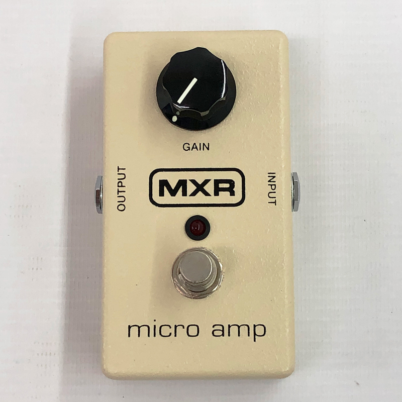 MXR micro amp 本体のみ/ブースター/プリアンプ/エフェクター/店頭/他モール併売《楽器・山城店》S852拍卖