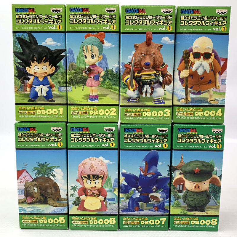 《未開封》組立式ドラゴンボール ワールドコレクタブルフィギュア WCF vol.1 出会いと旅立ち編 全8種 /併売《フィギュア・山城店》O6776拍卖