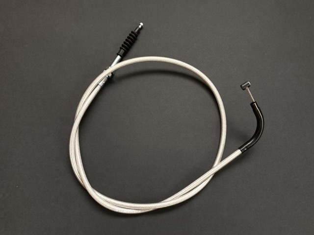 XJR400/R メッシュクラッチワイヤー 30cmロング 日本製拍卖