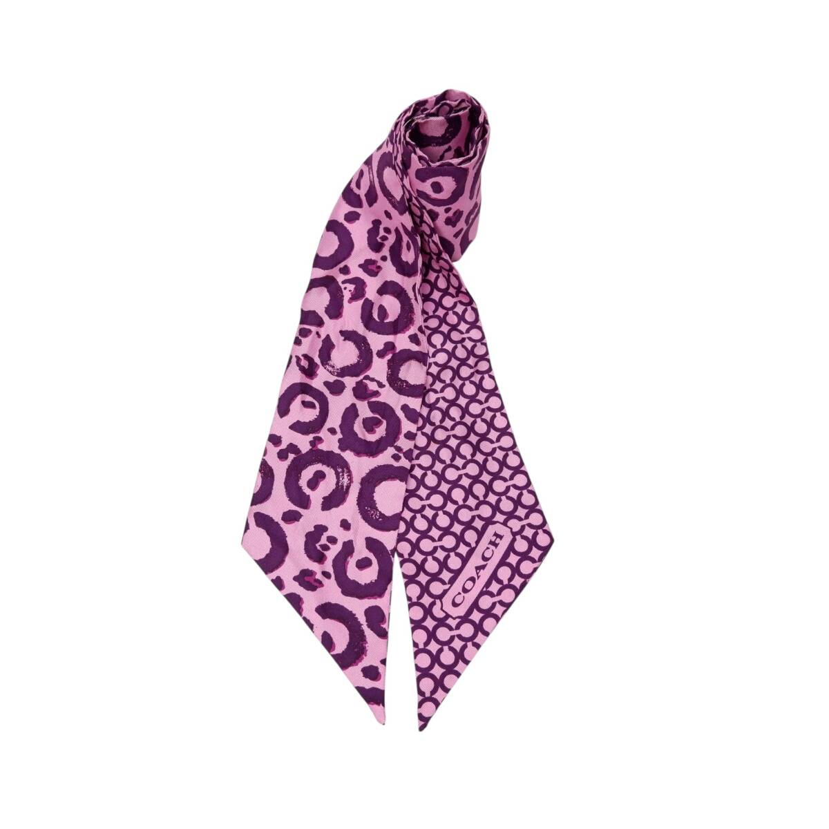 COACH【プリントシルクスカーフ】拍卖