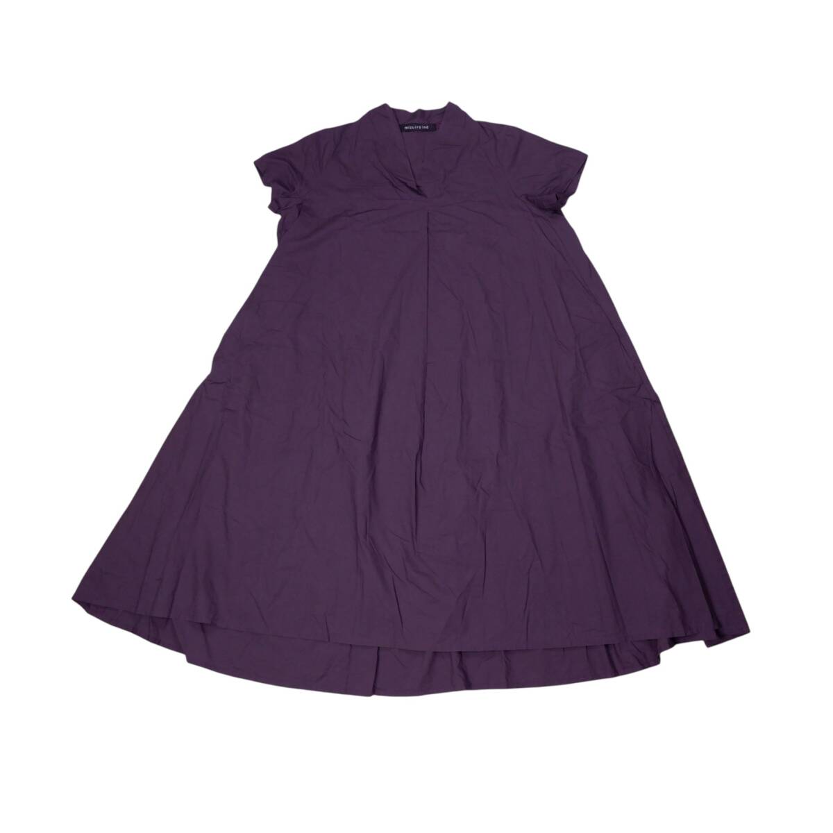 mizuiro ind【スキッパーカラーワンピース】拍卖