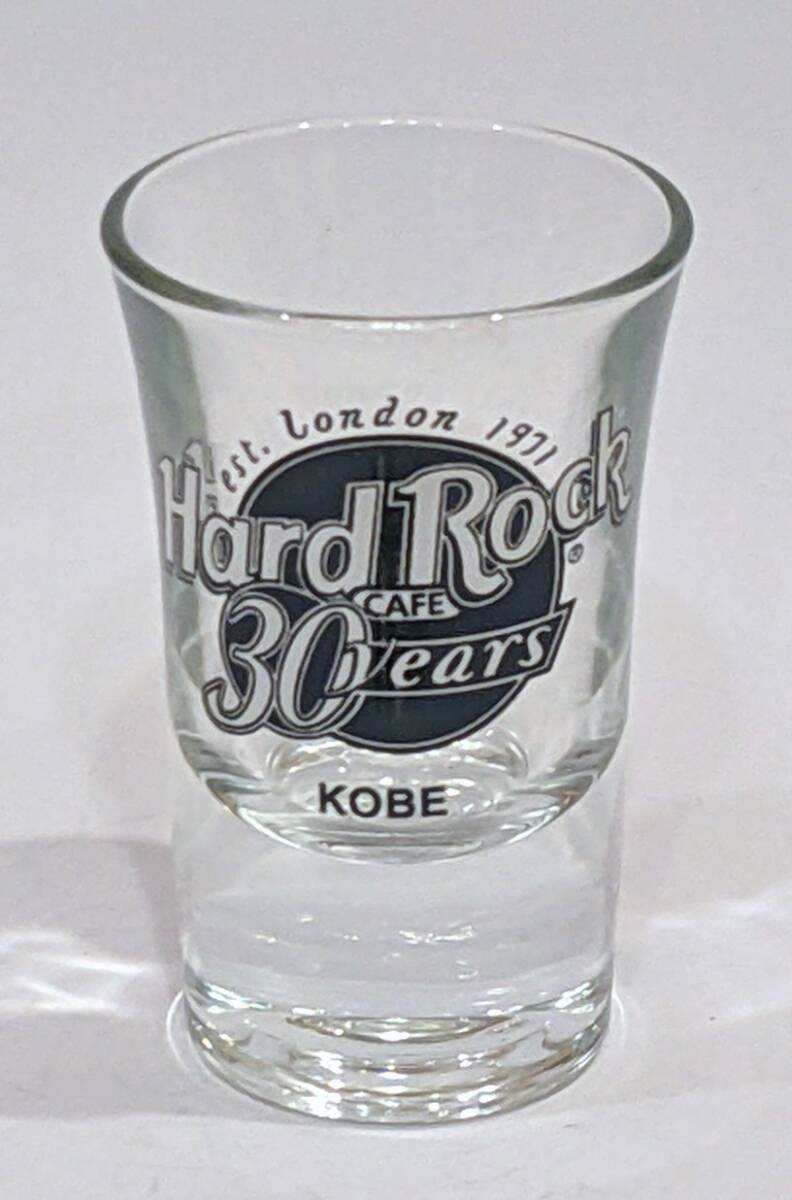 未使用品 ハードロックカフェ 30 YEARS ショットグラス KOBE 神戸拍卖