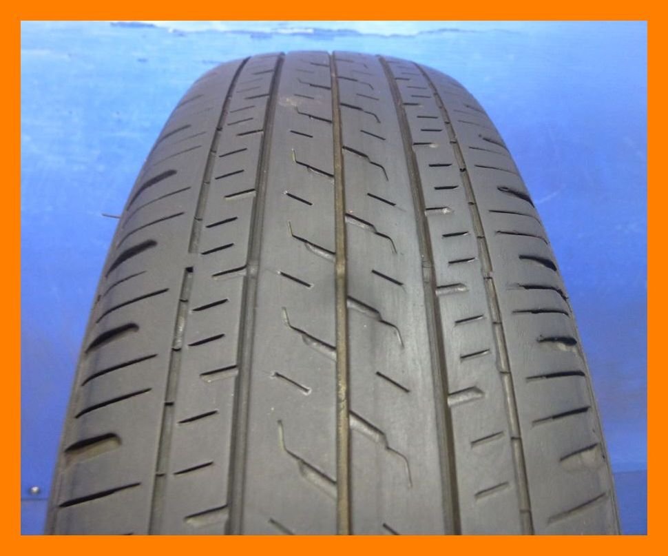 スペアに 2021年製 4-5分山 ブリヂストン ★ エコピア R710A 【145/80R12 80/78N LT 】 1本★QG0568 軽トラ 軽バン拍卖