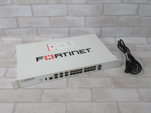 Ω 新DK 1138h 保証有 Fortinet【 FG-100E 】FortiGate-100E UTM ライセンス期限切 領収書発行可拍卖