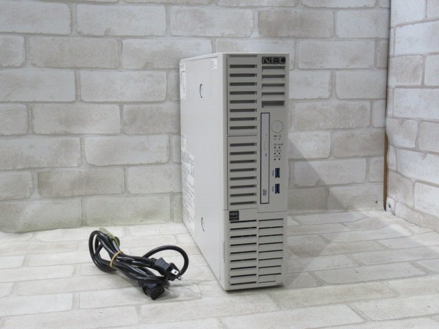 AG0382 Ω 新DCD 3165◆ 保証有 NEC【 Express5800 T110k-S 】【 Xeon E-2314 2.8GHZ / 16GB / HDD:1TB SATA 3.5インチ×2 / OS無】拍卖