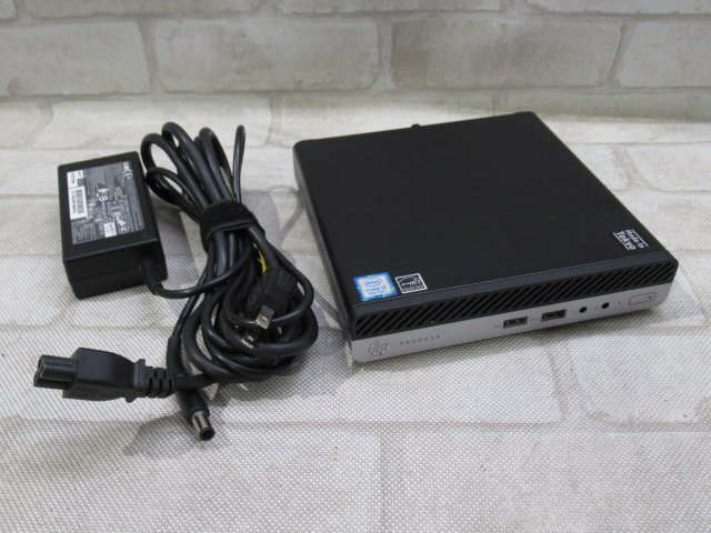 AG0688 Ω 新DCD 3220♪ 保証有 HP【 ProDesk 400 G4 DM 】【 Win11 Pro / Core i3-8100T / 16.0GB / HDD:500GB 】拍卖