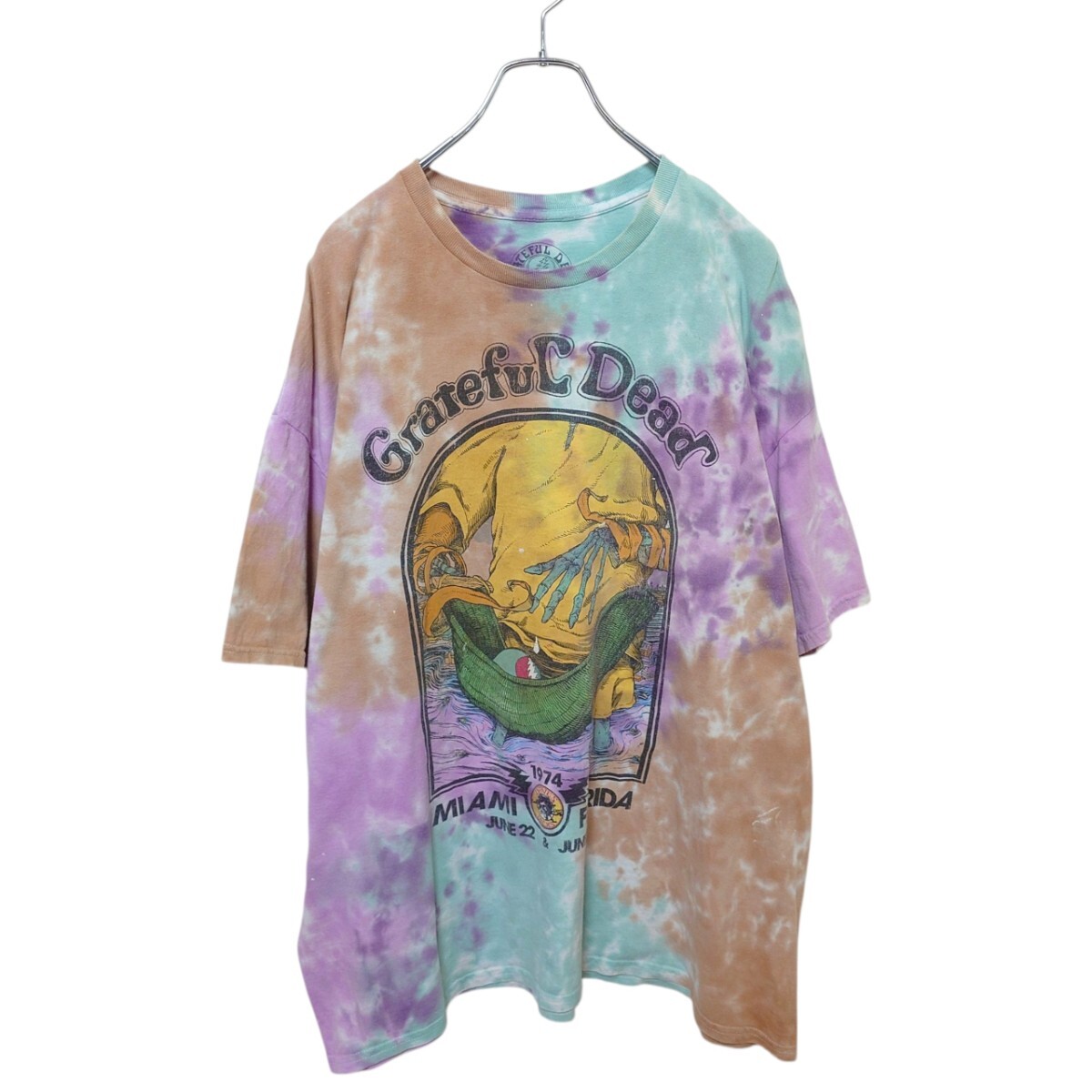 【Grateful Dead】オフィシャル タイダイ バンドTシャツ A3851拍卖