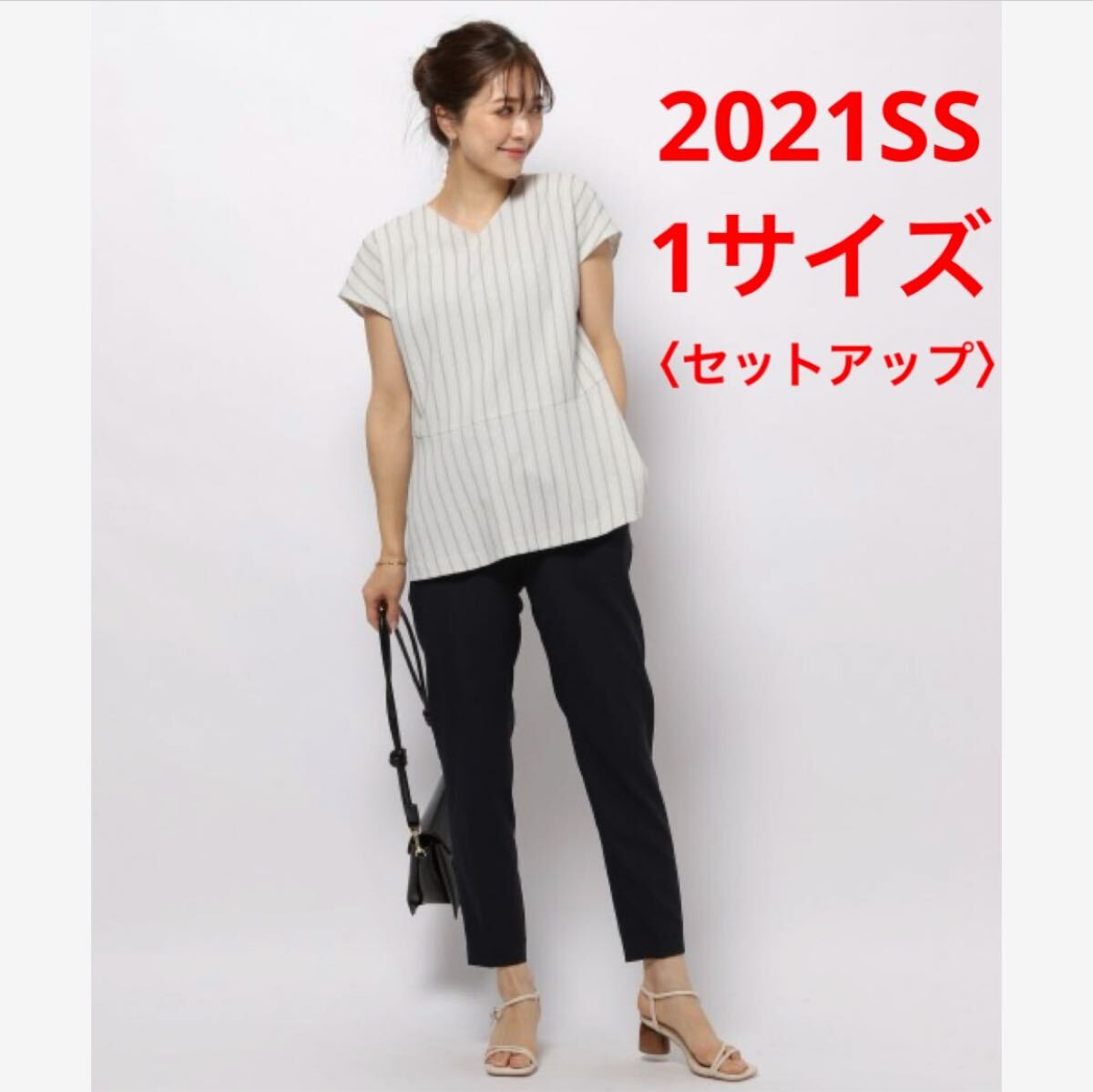 未使用*BARNYARDSTORM 2WAYブラウスセットアップ 綺麗めセット拍卖