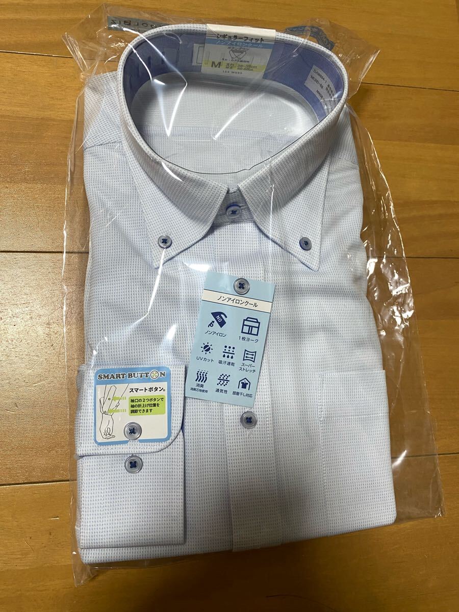 AOKI LES MUSE ノンアイロン ホワイト Mサイズ拍卖