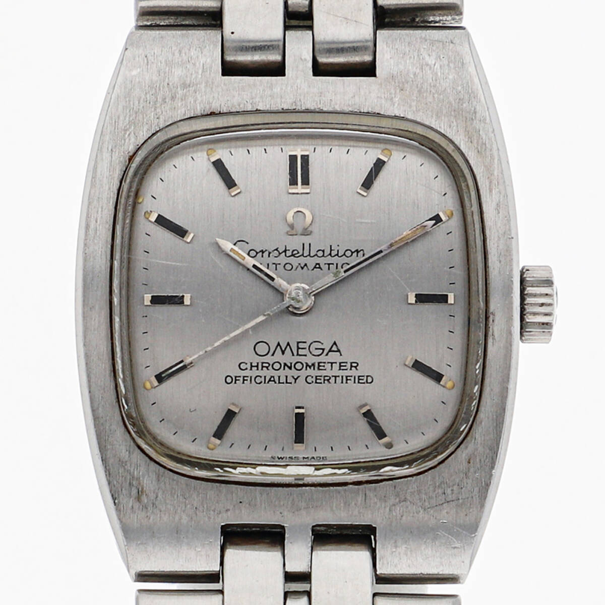 OMEGA オメガ 767.803 コンステレーション シルバーダイヤル SS 自動巻き レディース【132313】拍卖