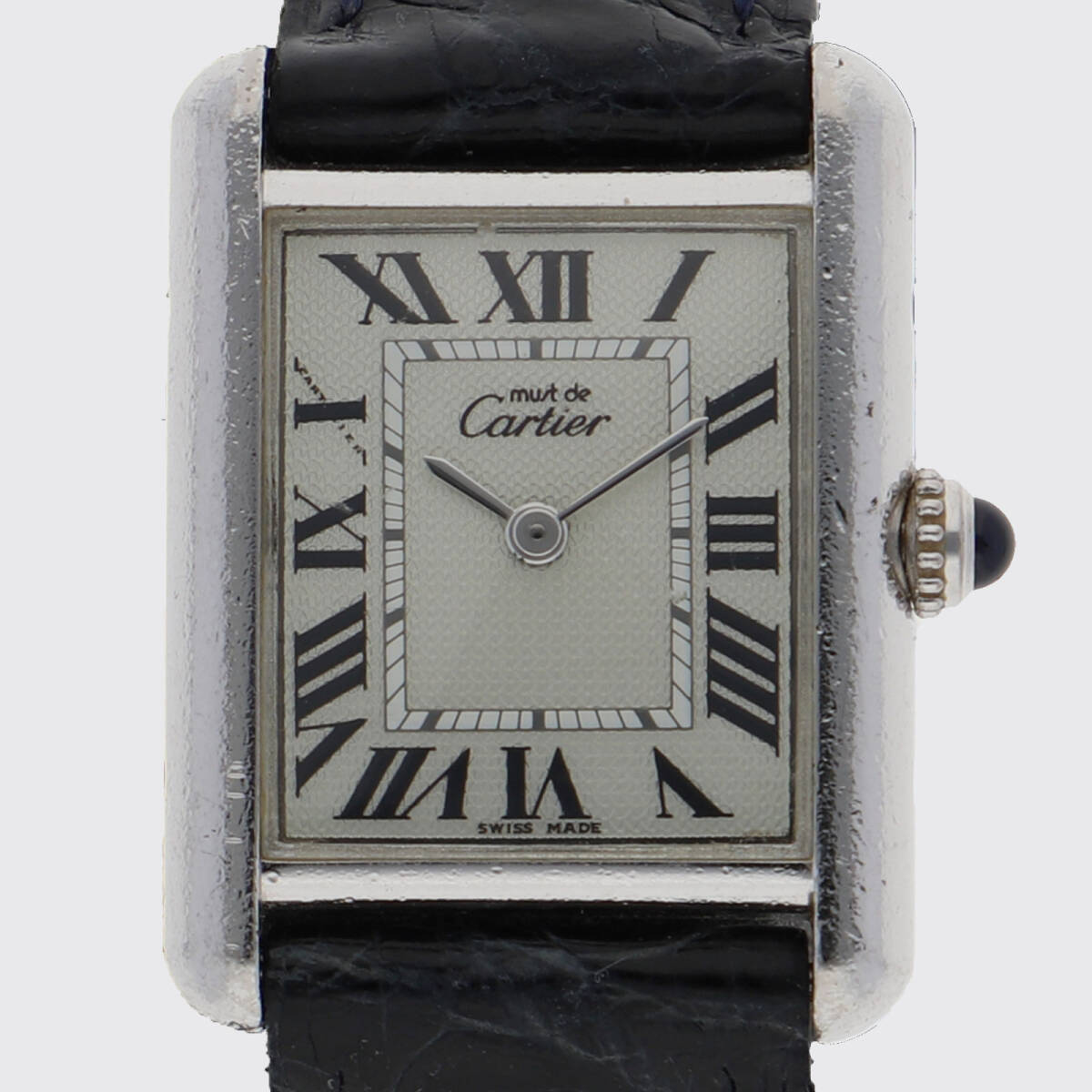 CARTIER カルティエ W1016230 マストタンクMM2000年限定 シルバーダイヤル SS クオーツ レディース【125735】拍卖