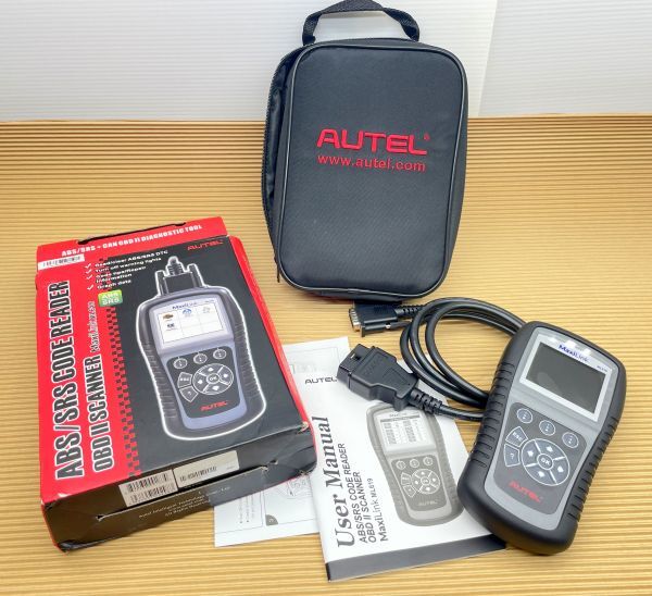 Autel ML619 OBD2 診断機 ABS SRS スキャンツール 警告灯 故障診断機 スキャンツール FI拍卖