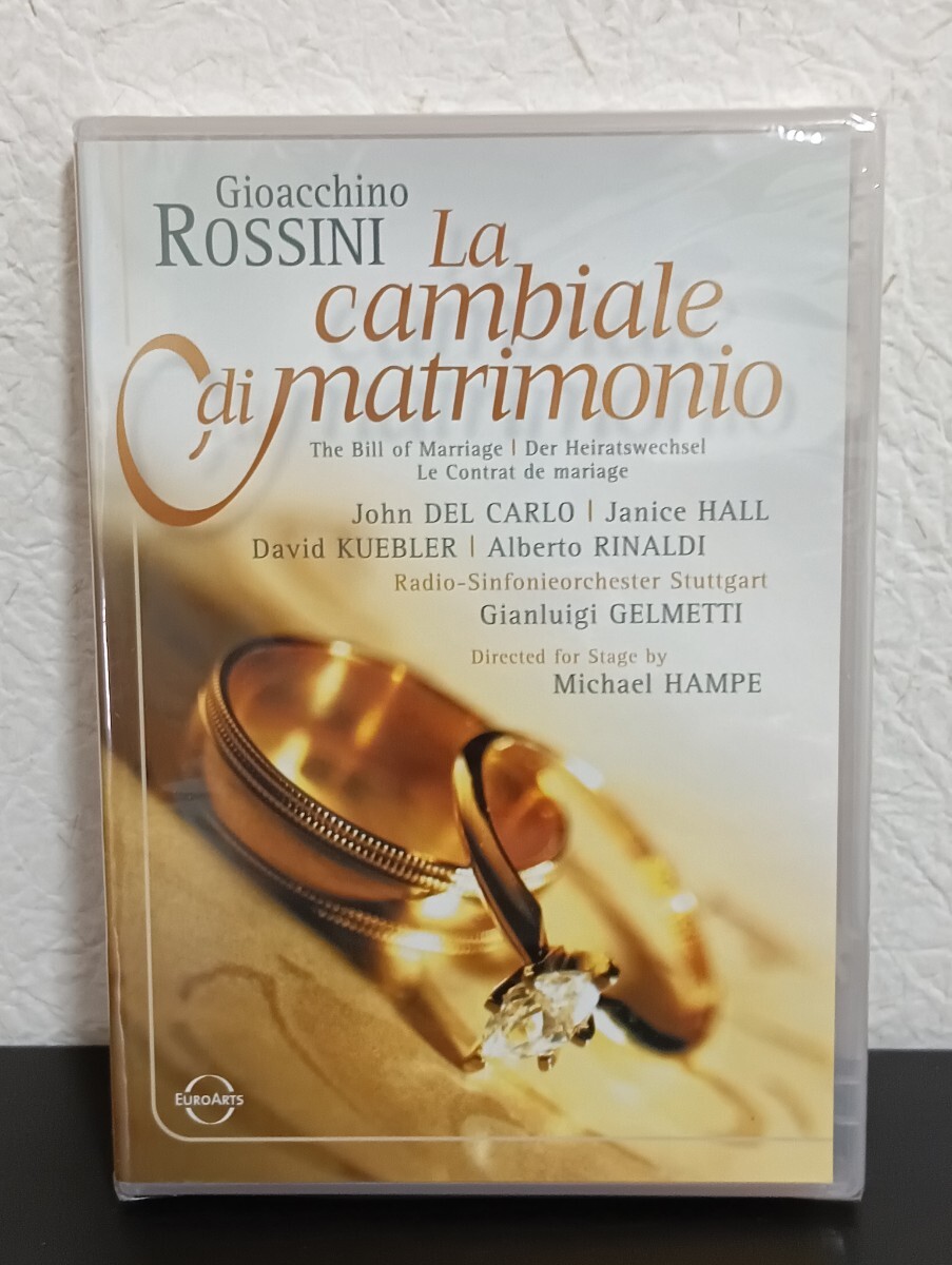 N2.2 未開封品 ROSSINI CAMBIALE DI MATRIMONIO ロッシーニ 結婚手形 DVD クラシック 歌劇拍卖
