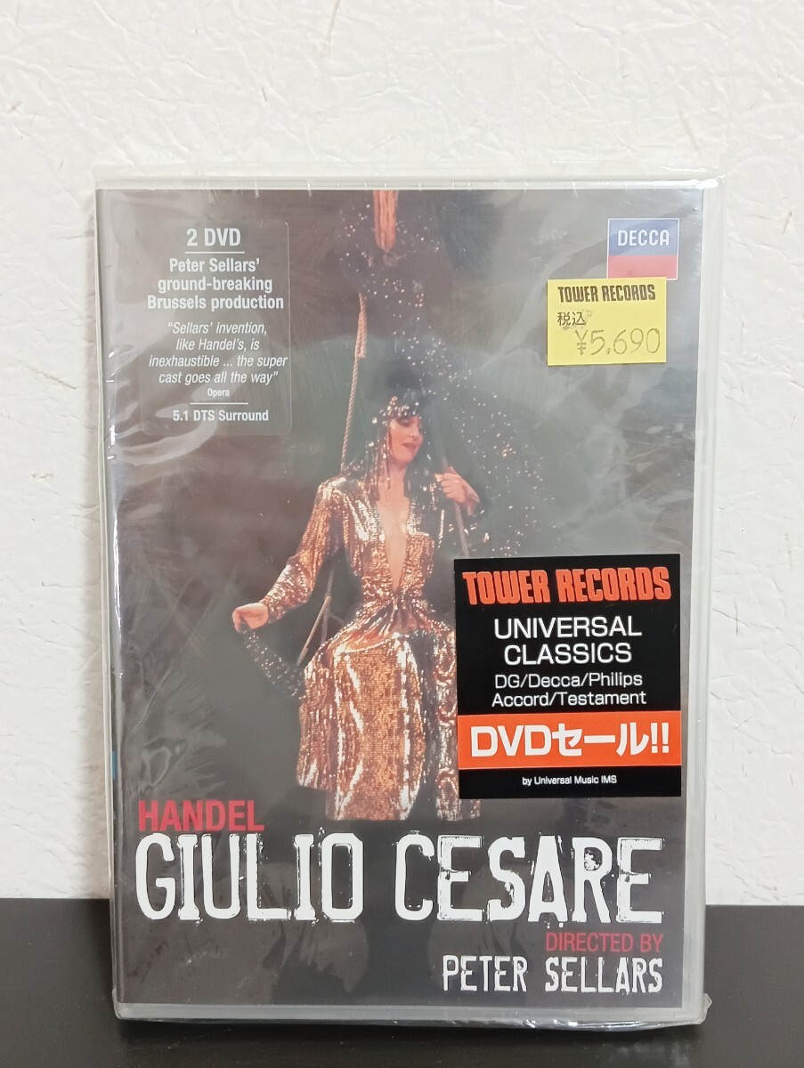 N2.2 未開封品 HANDEL GIULIO CESARE PETER SELLARS ヘンデル ジュリオ・チェーザレ DVD 歌劇 オペラ クラシック拍卖