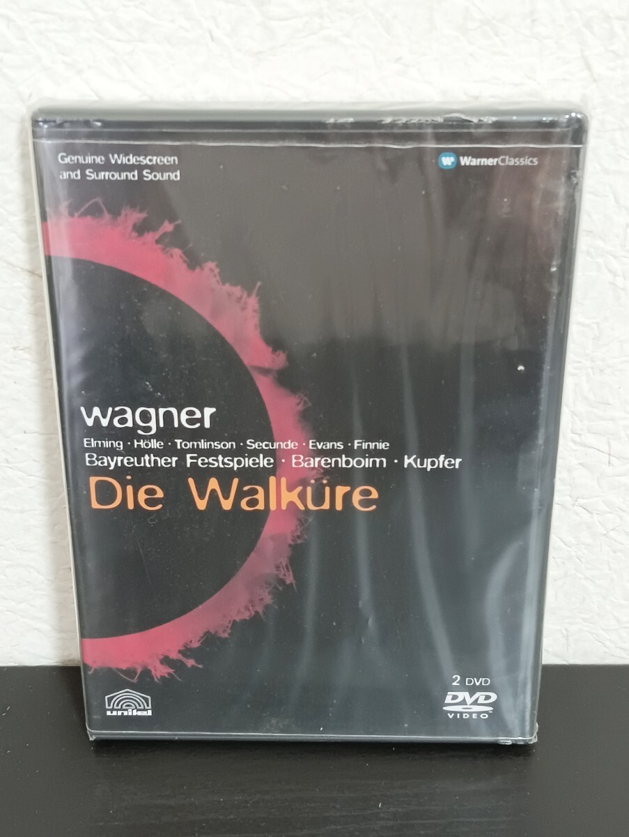 N2.2 未開封品 wagner Die Walkure ワーグナー 楽劇「ワルキューレ」 2枚組DVD クラシック拍卖