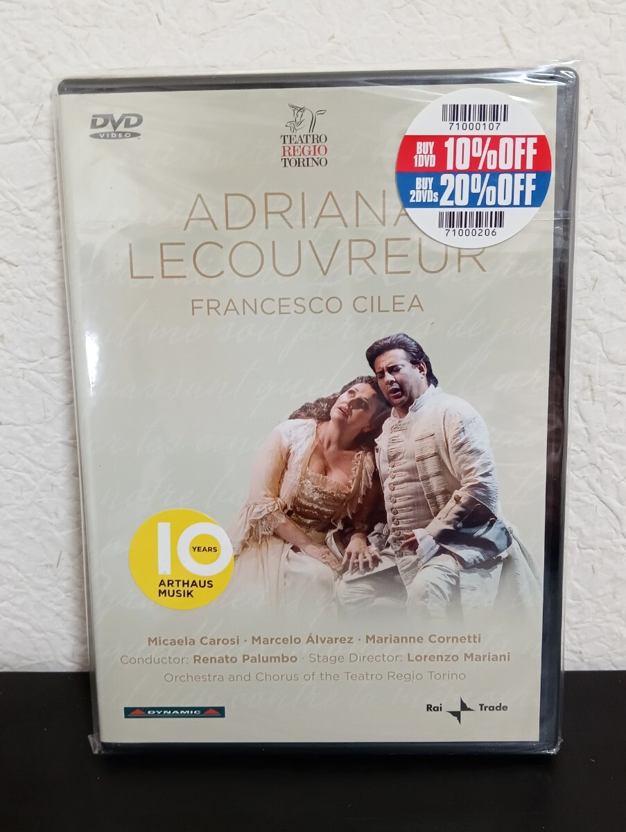 N2.2 未開封品 ADRIANA LECOUVREUR FRANCESCO CILEA アドリアーナ・ルクヴルール DVD クラシック オペラ拍卖