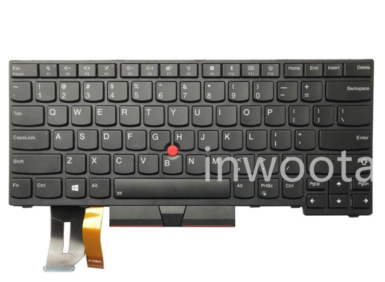 Thinkpad R480 E480 L480 L380 Yoga T480S 英語キーボード バックライト付拍卖