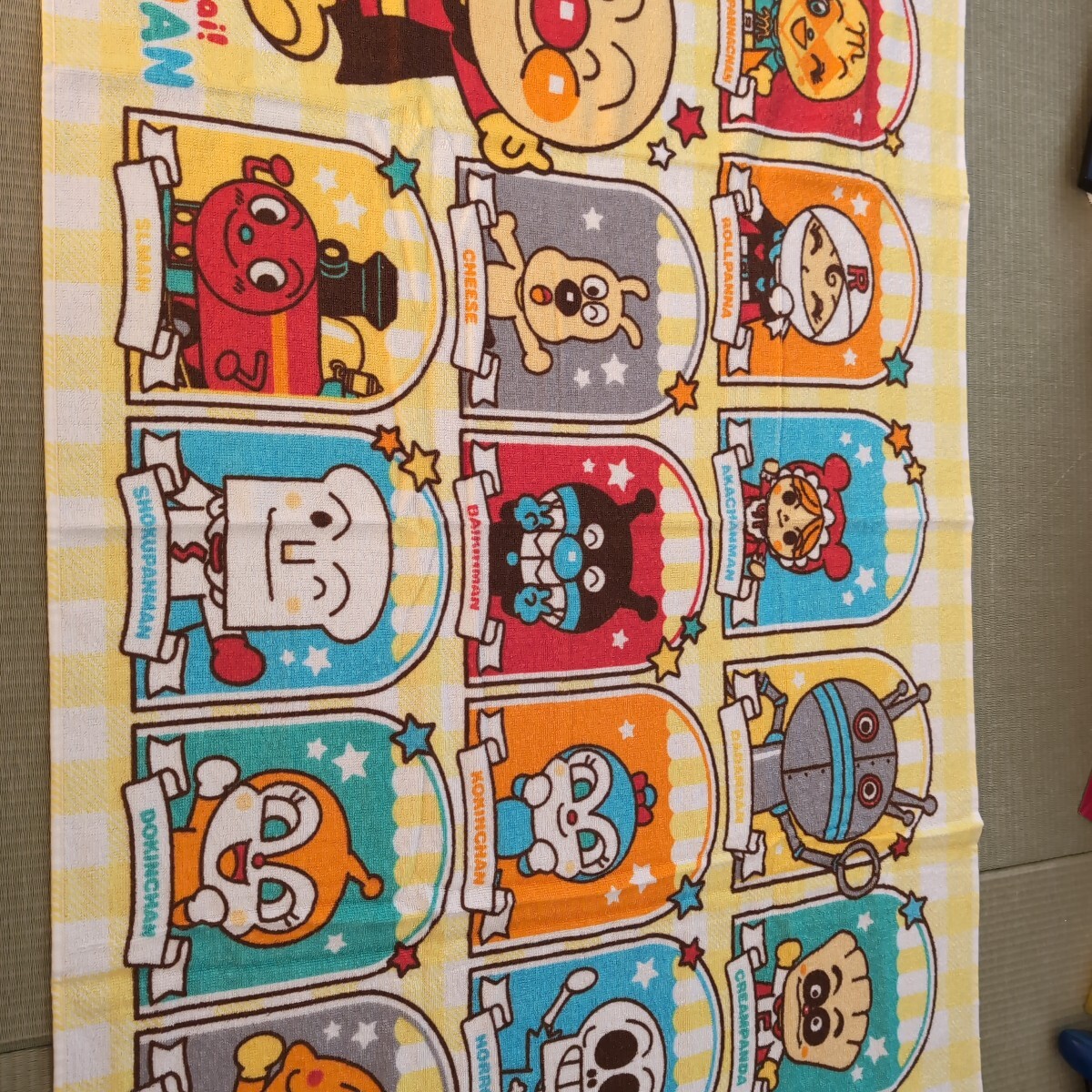 アンパンマン★キャラクター タオルケット 70×100cm 窓柄拍卖