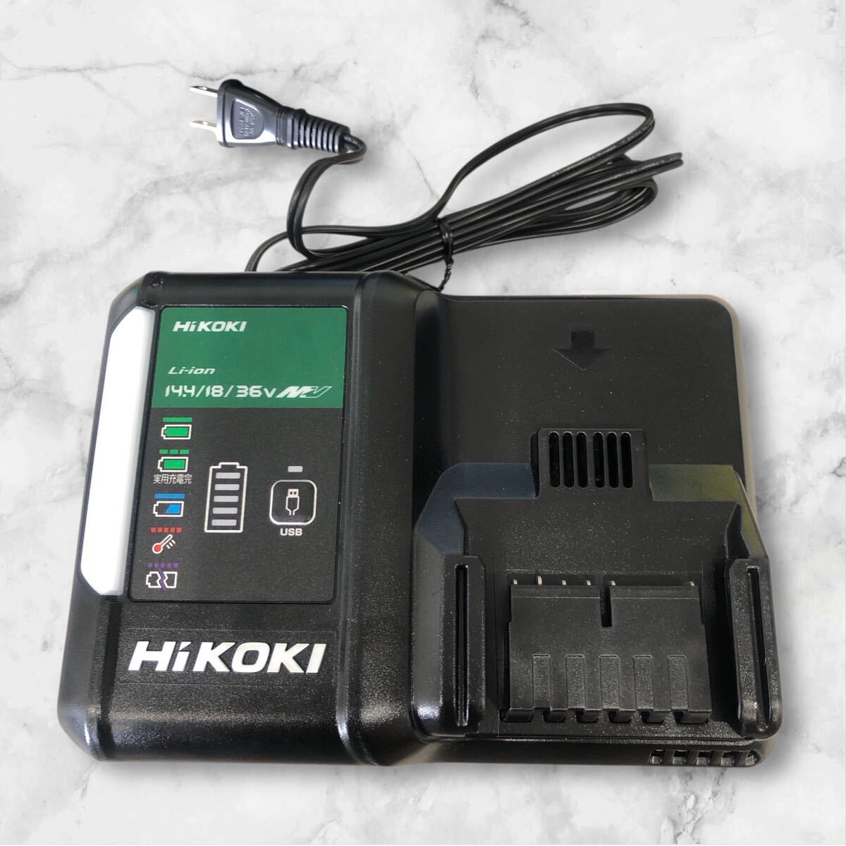 【未使用】 Hi-KOKI 急速充電器 UC18YDL2 ハイコーキ 充電器拍卖