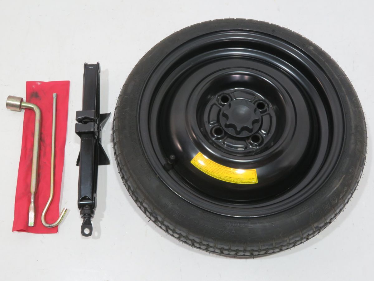 25-15-45 ミラ L700S ミラジーノ 【 スペアタイヤ 14×4T 車載工具 セット T105/70D14 83M 】 拍卖