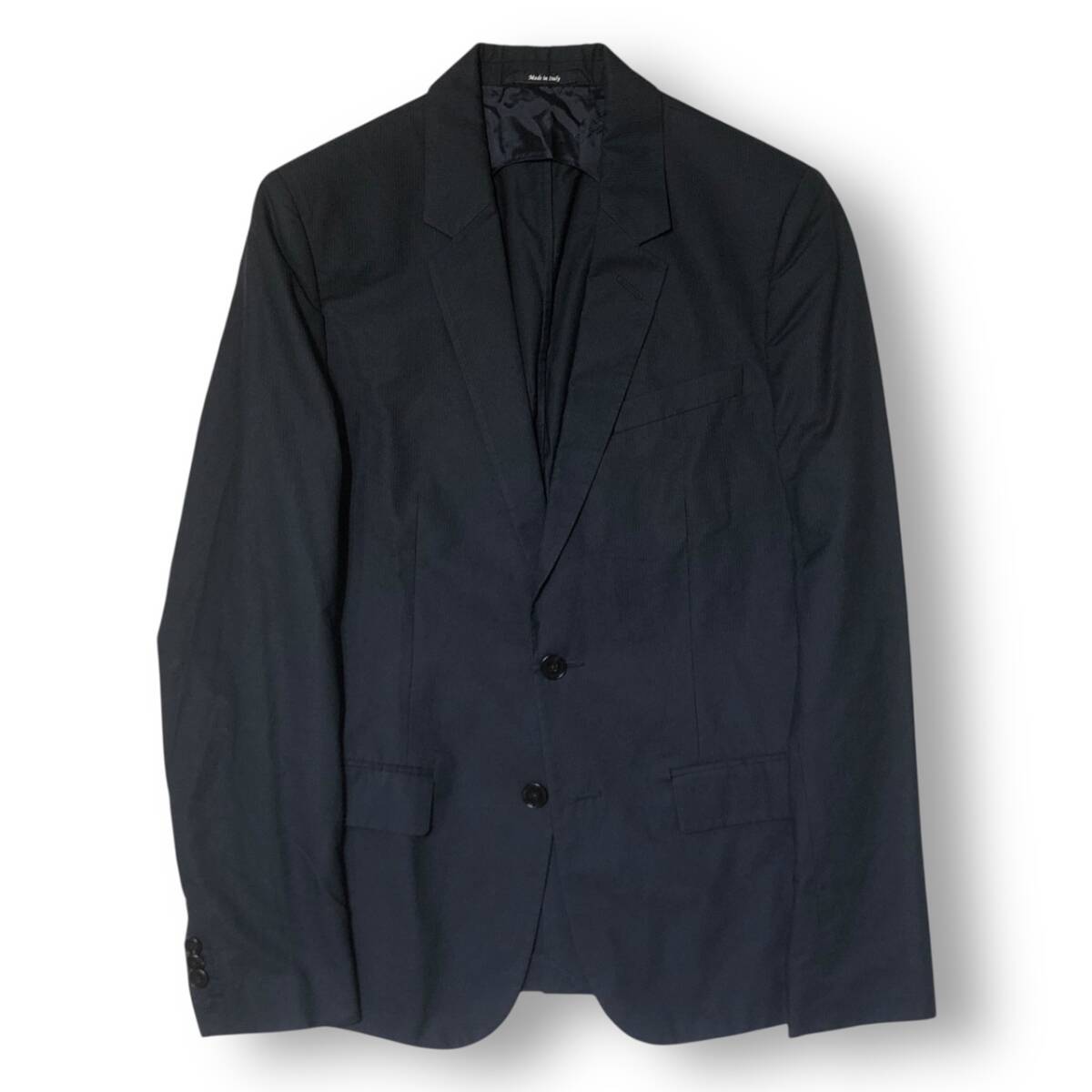 14SS MAISON MARGIELA 2Bジャケット テーラードジャケット 46 ネイビー メゾンマルジェラ 店舗受取可拍卖