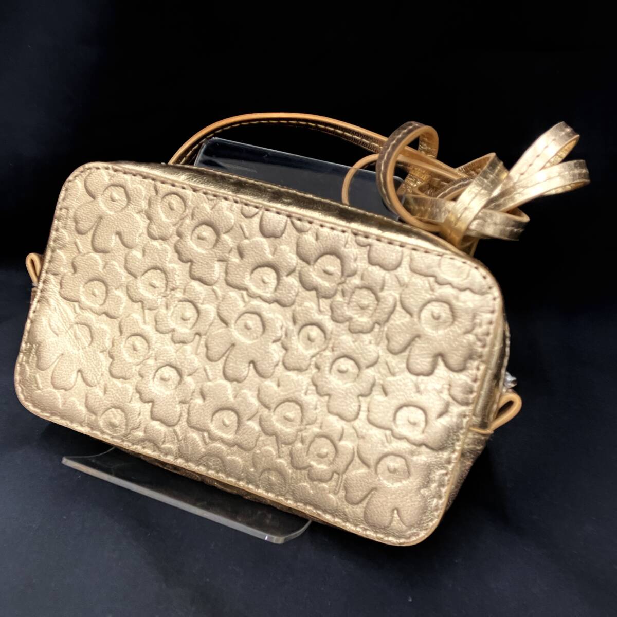 marimekko マリメッコ ショルダーバッグ ゴールド拍卖