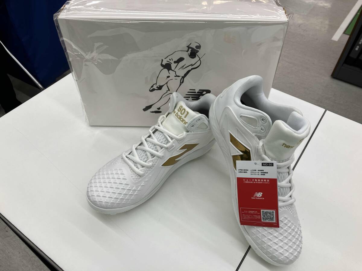 new balance MSHOWT1 ベースボールスパイク/ 27.5cm/ 未使用品 店舗受取可拍卖